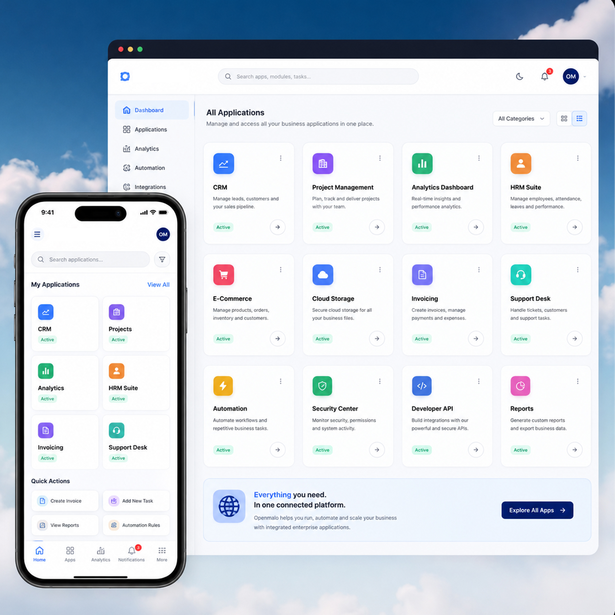Custom website, web application, and mobile app development by KENKODE
